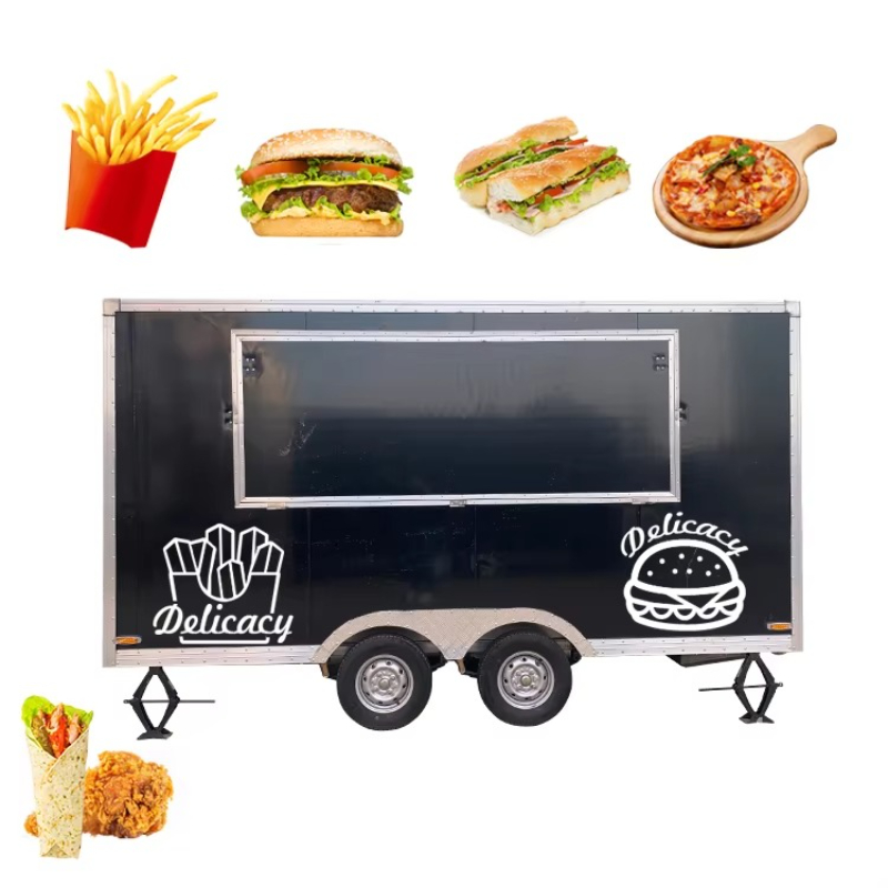 شاحنة طعام متنقلة ومقطورة طعام - مراجعة Food Snacks For Camping وسعره