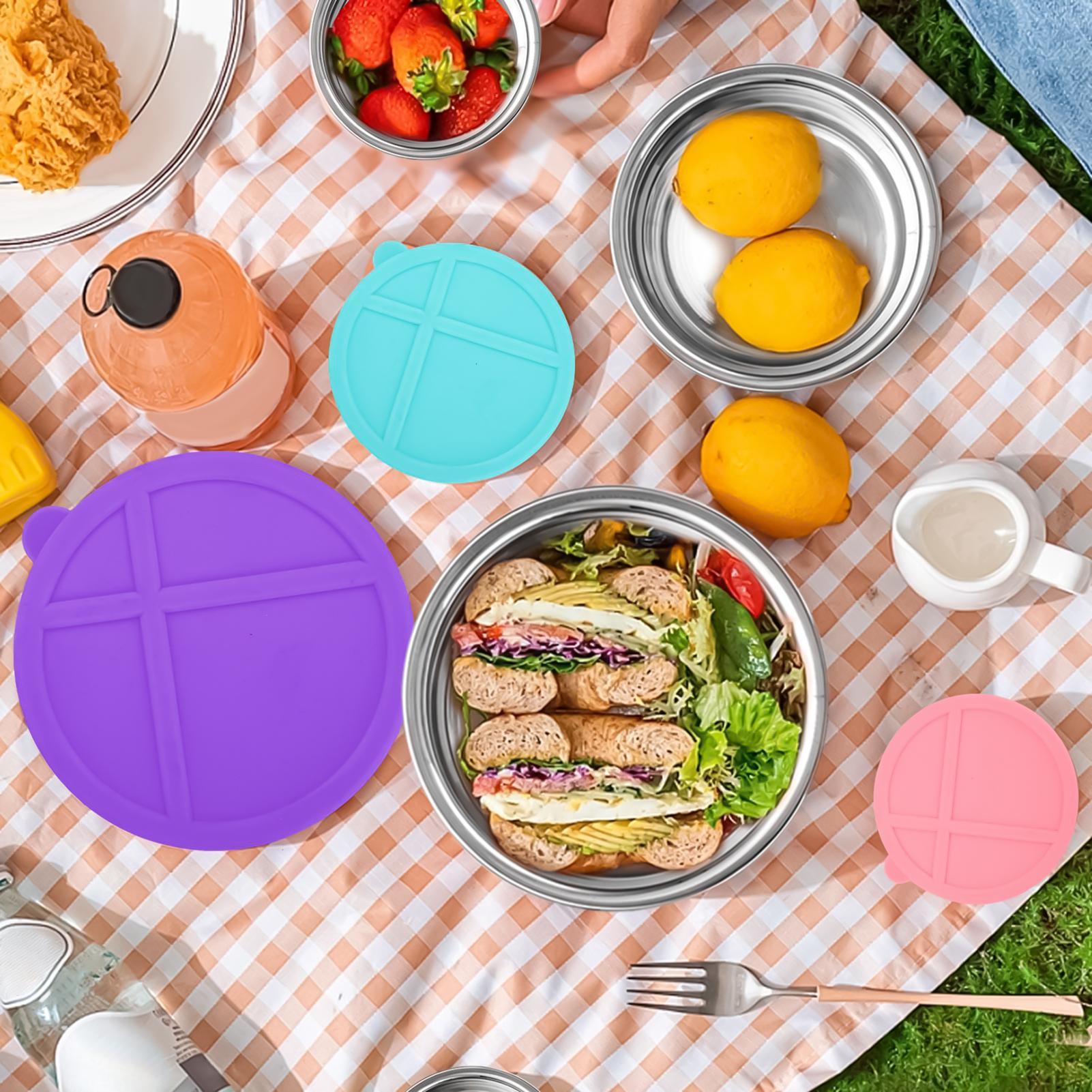 حاوية طعام معدنية 5 قطع صندوق  - مراجعة Food Snacks For Camping وسعره